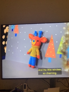A charming little reindeer